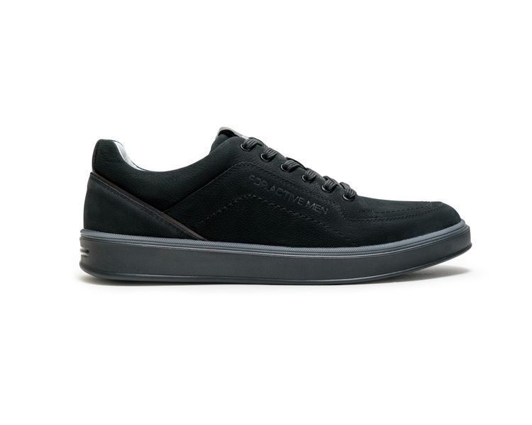 Мужские кеды Buxton All Black LT-50 фото