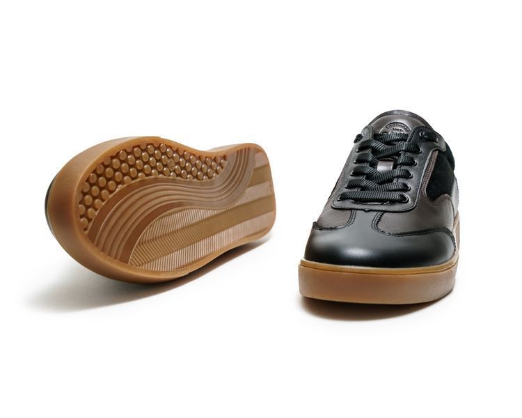 Чоловічі кеди Stylish sneakers Black&Brown  ML 1 фото