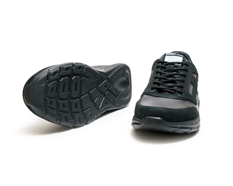 Кросівки чоловічі шкіряні Foren Black  43. BN-10 фото