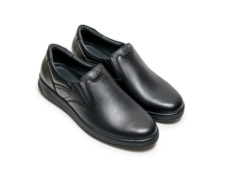 Чоловічі туфлі Harrogate Black розмір 40 DS-160/1 фото
