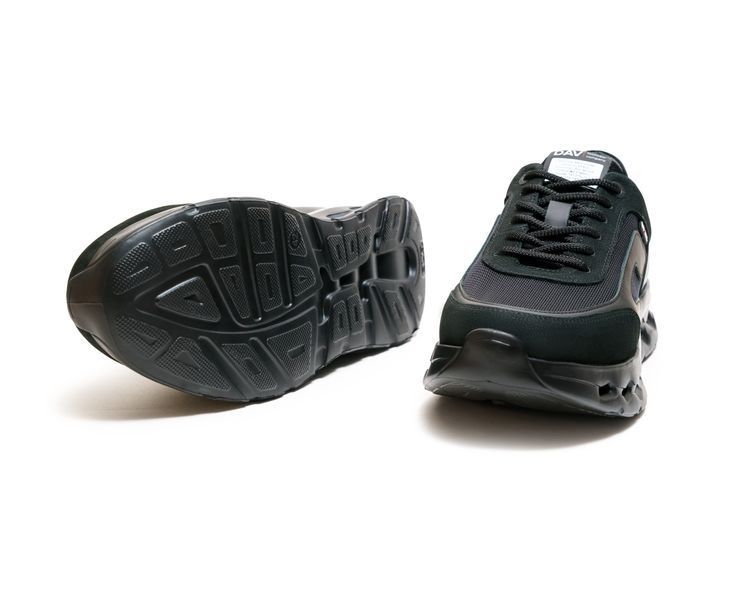 Кросівки чоловічі шкіряні Walker Black 45. TR-1 фото