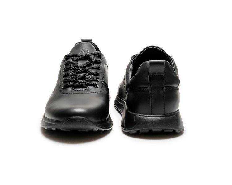 Чоловічі шкіряні кросівки Reading Black  GTX-1 фото