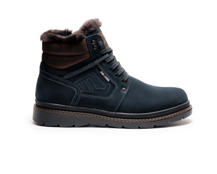 Чоловічі черевики Crawley SH Blue нубук, цигейка розмір 40 DS-803/1 фото