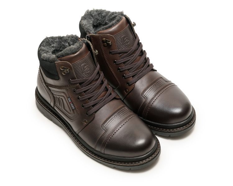 Чоловічі черевики Waregem Brown розмір 44 DS-81 фото
