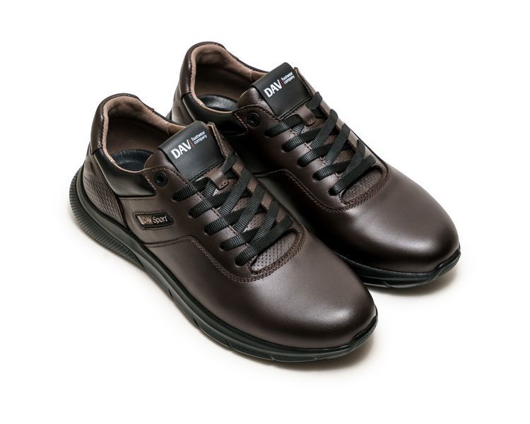 Кроссовки мужские кожаные Wilson Brown 40 DS-101/01 фото